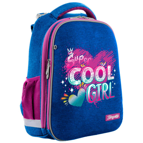 

Рюкзак 1 Вересня Cool girl каркасный синий 16,5 л (558024)
