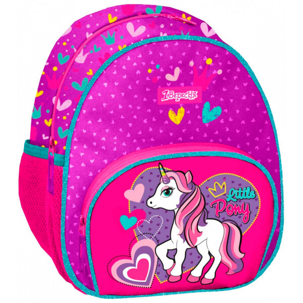 

Рюкзак 1 Вересня Little pony фиолетовый с розовым 10 л (558542)