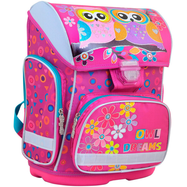 

Рюкзак 1 сентября Owl каркасный розовый 19 л (554573)