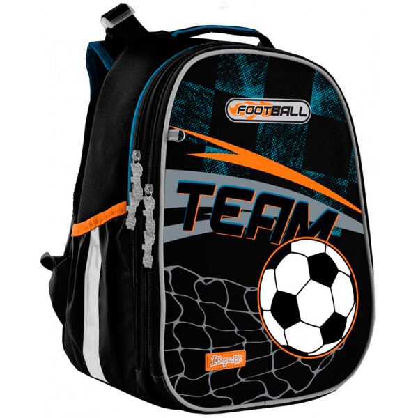 

Рюкзак 1 Вересня Team football каркасный черный 15 л (558215)