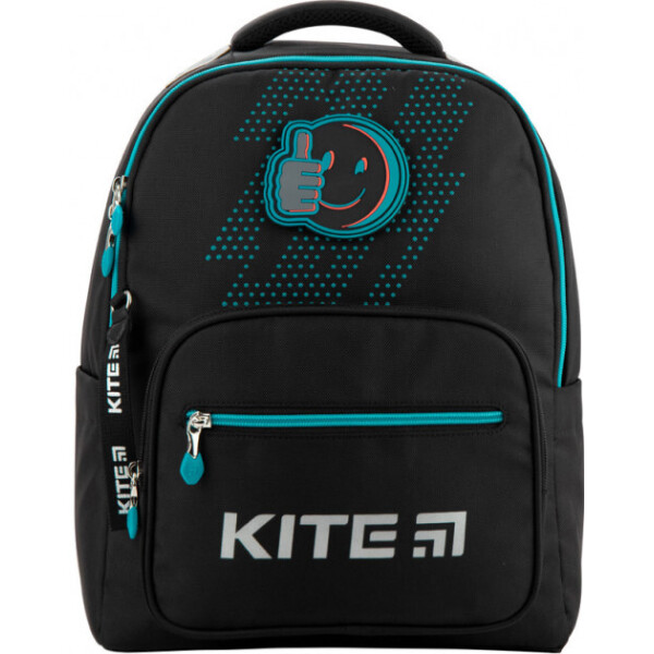 

Рюкзак Kite Кайт Education 770 Be happy 38×28×13 см 14 л черный (k20-770m-2)