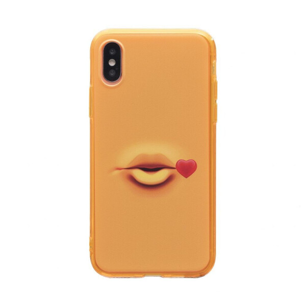 

Панель Smile для Apple iPhone X / Xs Жёлтый поцелуй (29376)