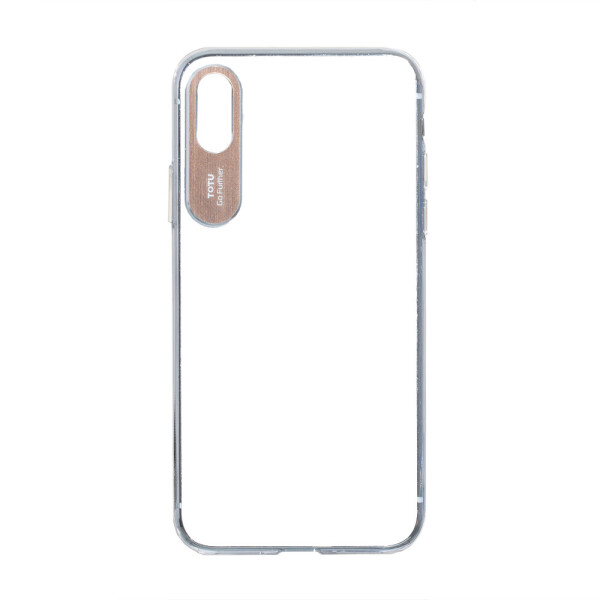 

Панель G-Case Totu Crystal для Apple Iphone XS Max Transparent Gold (23690)
