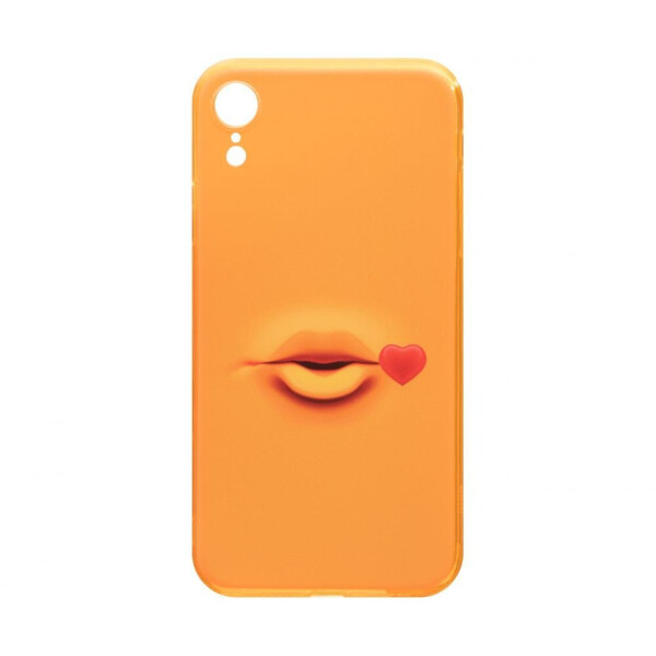 

Панель Smile для Apple iPhone Xr Жёлтый поцелуй (29377)