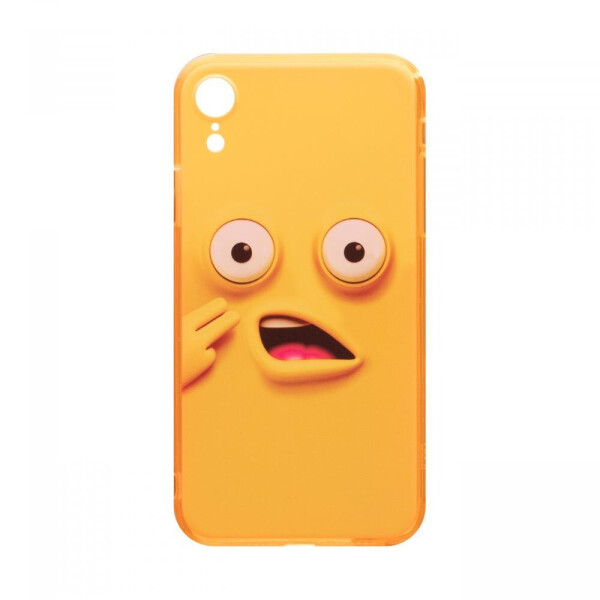 

Панель Smile для Apple iPhone Xr Жёлтый Удивлен (29377)