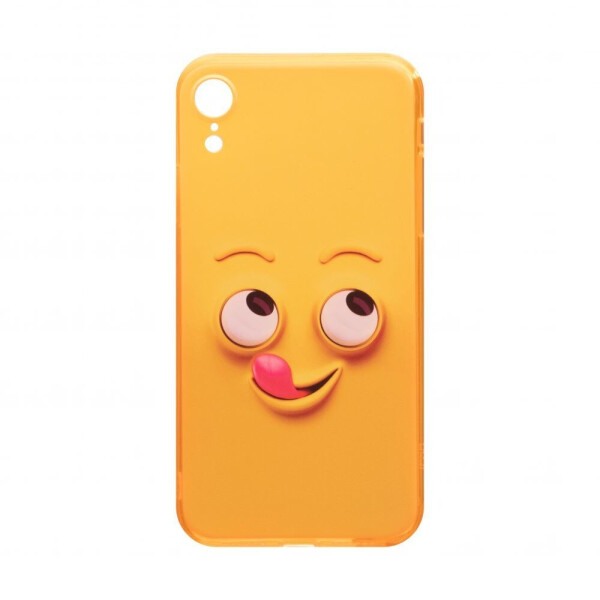

Панель Smile для Apple iPhone Xr Жёлтый язычок (29377)