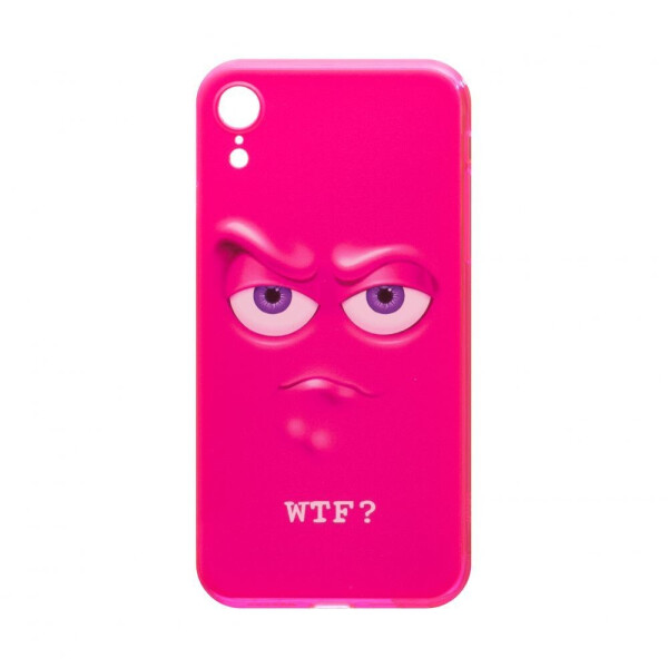 

Панель Smile для Apple iPhone Xr Малиновый WTF (29377)