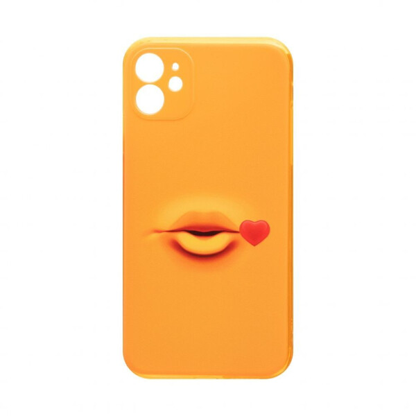 

Панель Smile для Apple iPhone 11 Жёлтый поцелуй (29378)