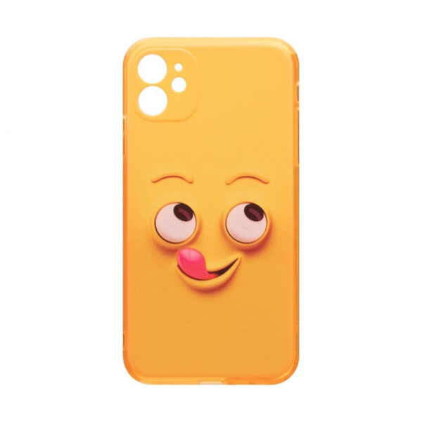 

Панель Smile для Apple iPhone 11 Жёлтый язычок (29378)