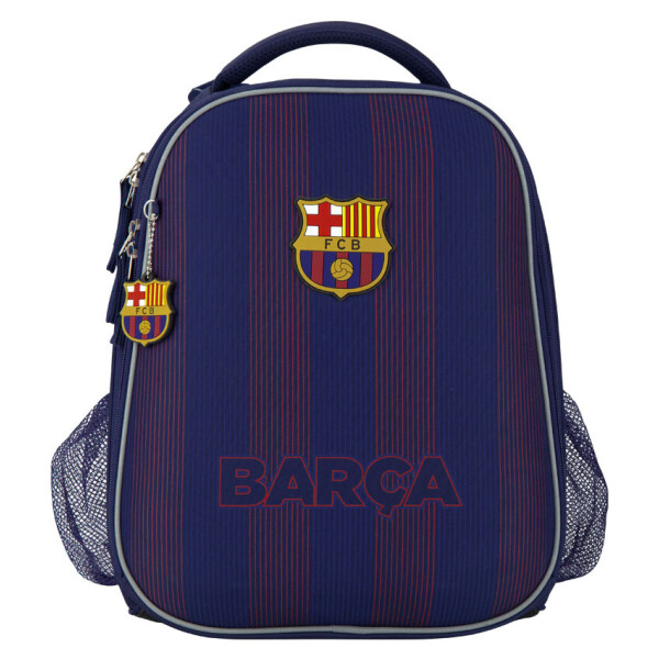 Рюкзак Kite Кайт Education FC Barcelona 38 × 29 × 16 см 16 л каркасный темно-синий (bc20-531m)