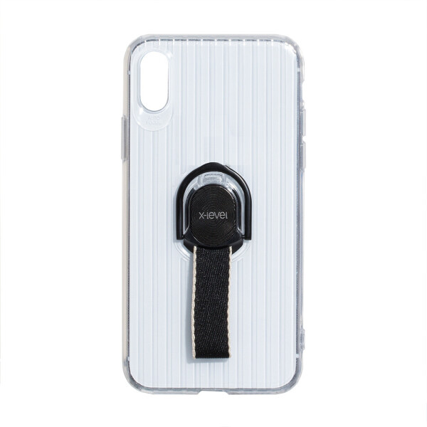 

Панель X-Level Travel Suitcase для Apple iPhone XS Max Transparent Black (23678)