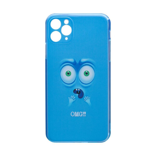 

Панель Smile для Apple iPhone 11 Pro Max Синий OMG (29380)