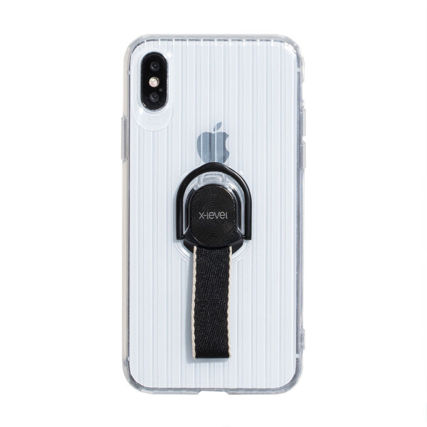 

Панель X-Level Travel Suitcase для Apple iPhone X / XS Transparent Black (23677)