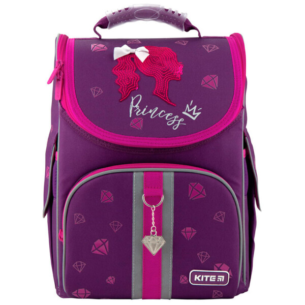 

Рюкзак Kite Кайт Education Princess 35 × 25 × 13 см 11.5 л каркасный темно-фиолетовый (k20-501s-9)