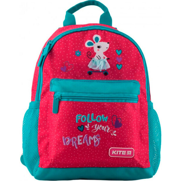 

Рюкзак детский Kite Кайт Kids 534XS-2 30×22×10 см 4,25 л розовый с бирюзовым (K19-534XS-2)
