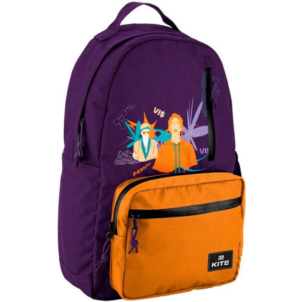 

Рюкзак для города Kite Кайт 949-1 VIS 44,5×31×13 см 17 л фиолетовый (vis19-949l-1)