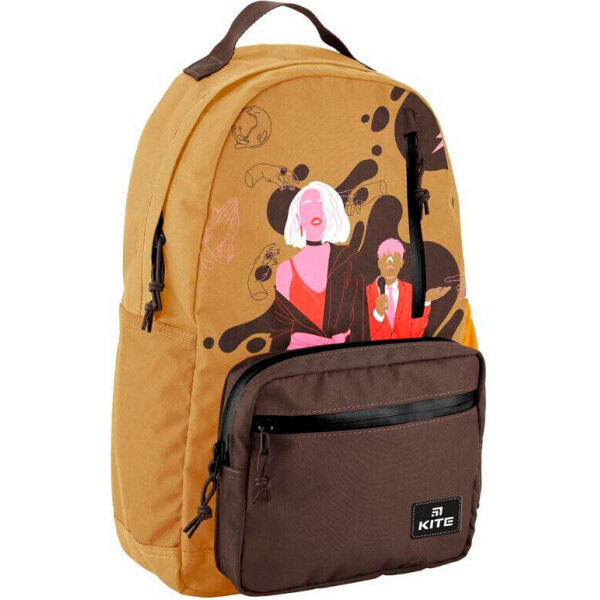 

Рюкзак для города Kite Кайт 949-2 VIS 44,5×31×13 см 17 л бежевый (vis19-949l-2)