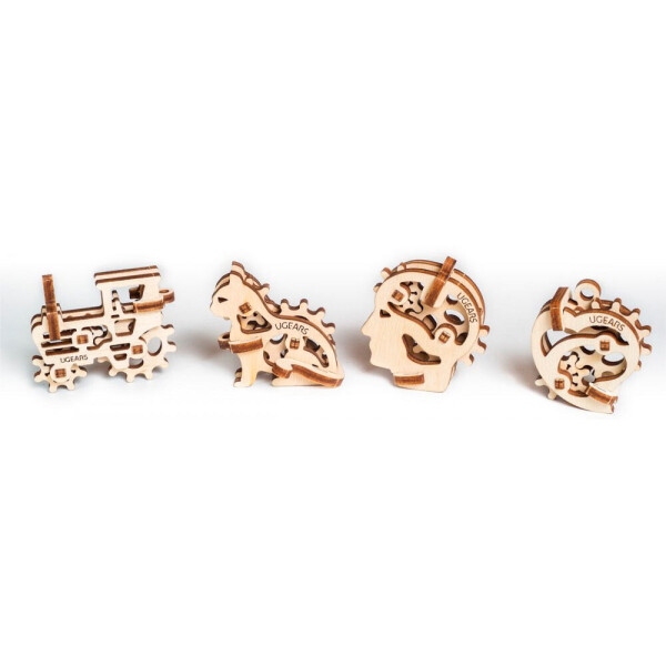 

Механический 3D пазл Ukrainian Gears Фитжеты-Трибики (70029)