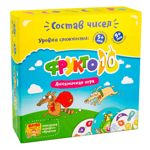 

Настольная игра Банда умников Фрукто 10 (УКР002)