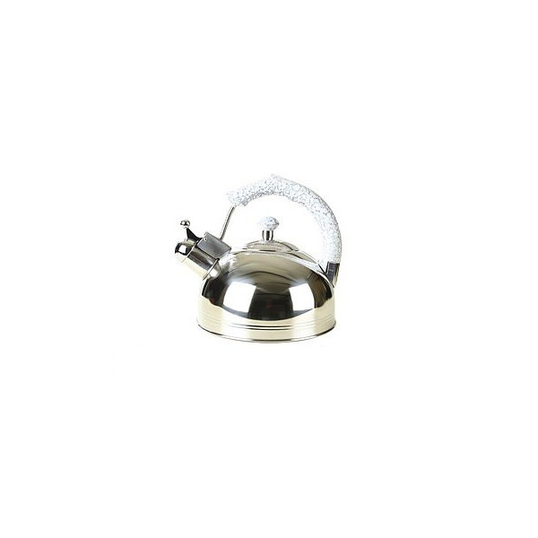 

Чайник Maestro со свистком 3 л Steel / White (MR-1309)