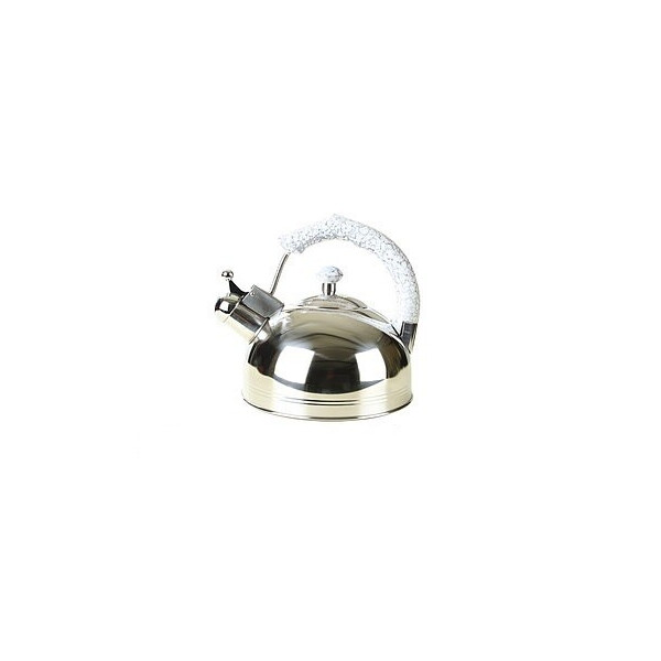 

Чайник Maestro со свистком 3.5 л Steel / White (MR-1310)