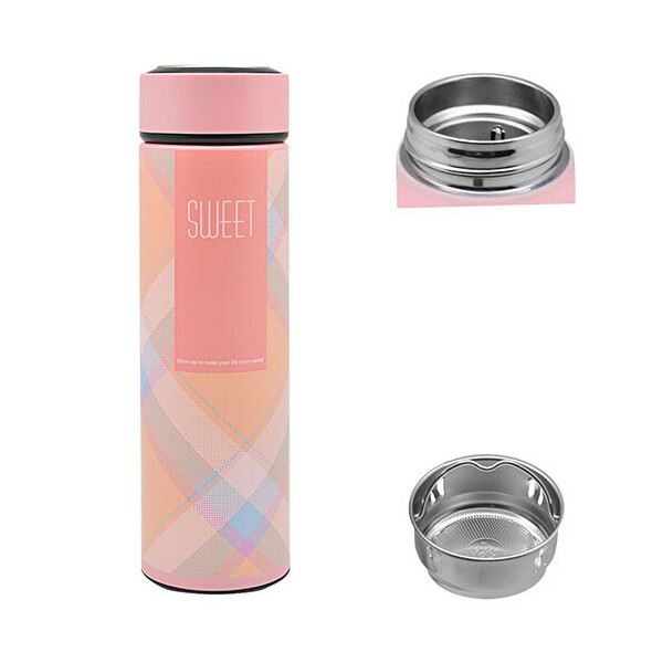 

Термос Stenson Клетка 450 мл Pink (MT-3354)
