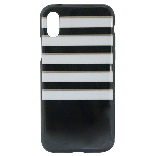 

Чехол ICase для Apple iPhone X/XS, черно-белый, (Cases_iPhone X-b-w)