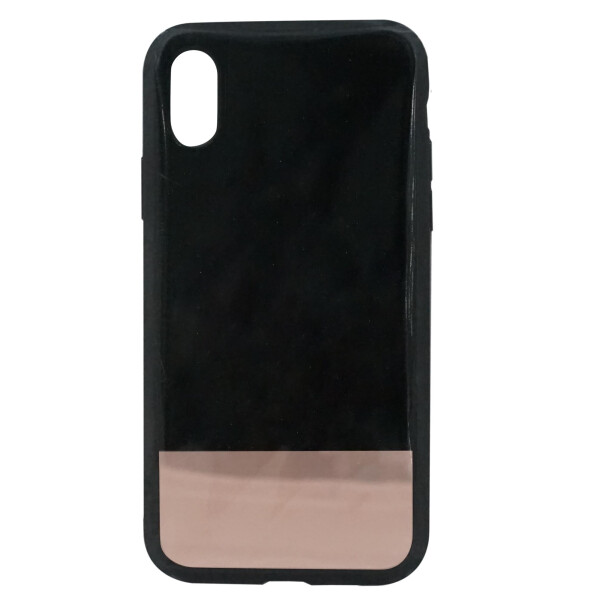 

Чехол ICase для Apple iPhone X/XS, черно-золотой, (Cases_iPhone X-b-g)