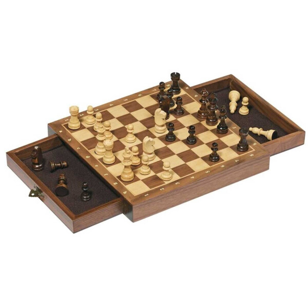 

Настольная игра Шахматы Goki с ящичками (56919G)