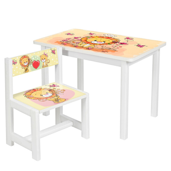 

Столик Bambi Львята BSM1-26 White / Beige (BSM1)