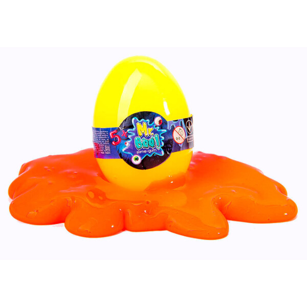 

Лизун-антистресс Mr.Boo Яйцо-сюрприз Неон 40 г (80020)