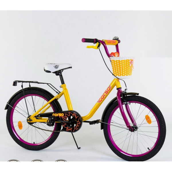 

Велосипед Corso 20 2075 Yellow / Purple (2075)