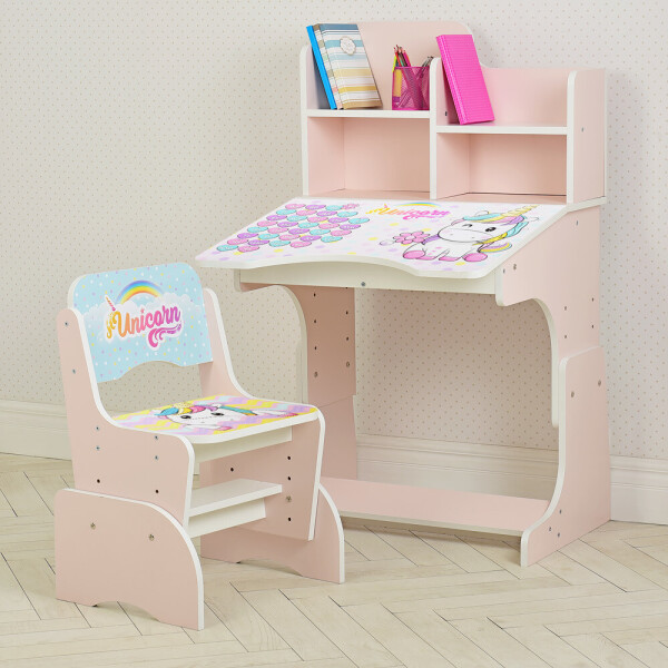 

Парта Bambi Единорог W 2071-95-2(UA) Pink (W 2071-95)