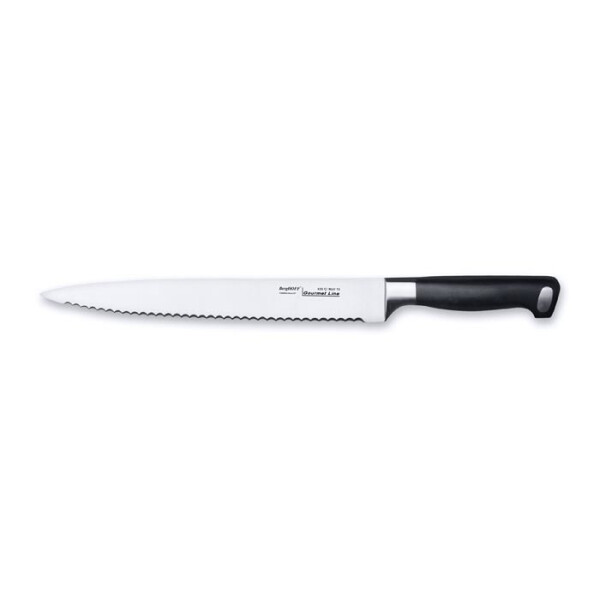 

Кухонный нож BergHOFF Gourmet Line разделочный с волновым лезвием 254 мм (1399669)