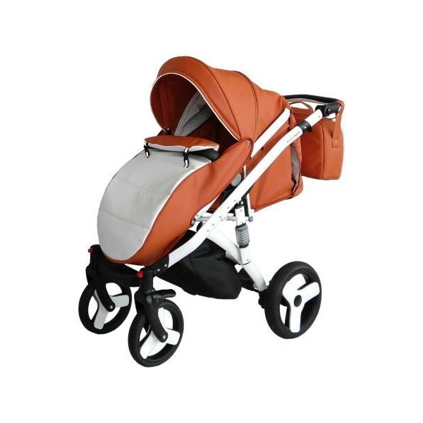 

Универсальная коляска 2 в 1 Victoria Gold Lumi Orange (Lumi)