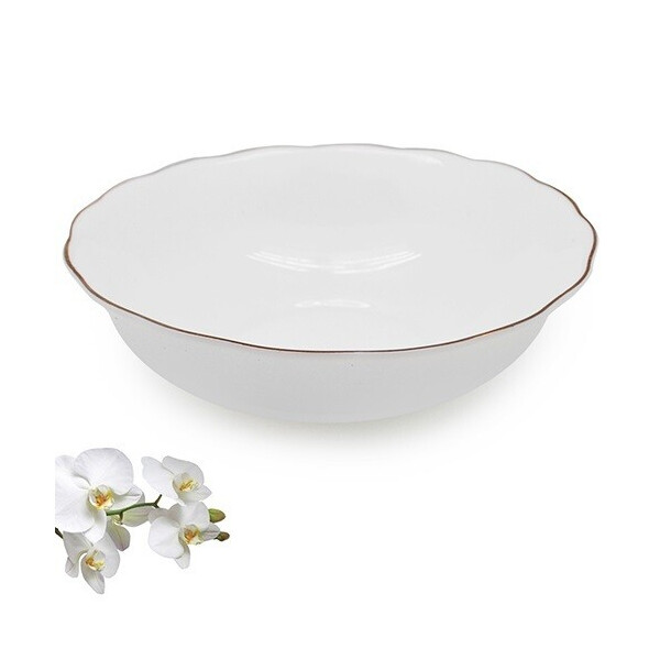 

Набор круглых салатников Stenson Роскошь 20.3 см 6 шт (MS-2394-2126)