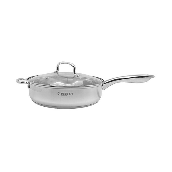 

Сотейник с крышкой Besser 28 см Steel (10314)