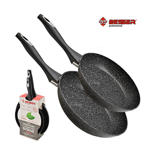 

Набор сковородок Besser Stone Granite 2 шт (10329)