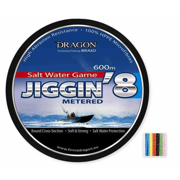 

Леска Dragon Salt Water Game JIGGIN'8 600 м 0.32 мм 27.24 кг (TDC-40-20-960)