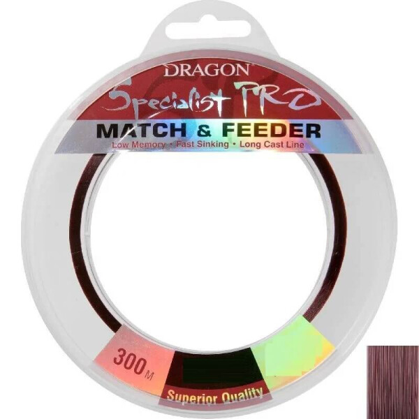

Леска Dragon Maxima Match-Feeder 300 м 0.35 мм 13.90 кг (TDC-30-21-035)
