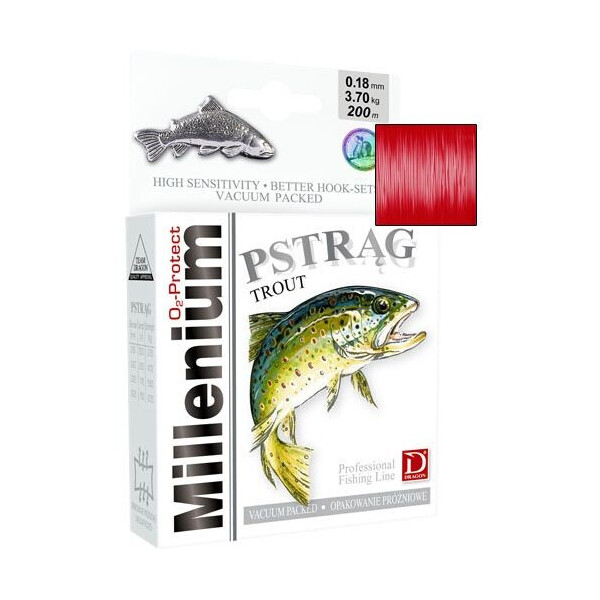 

Леска Dragon Millenium Pstrag 175 м 0.22 мм 5.60 кг (PDF-33-04-422)