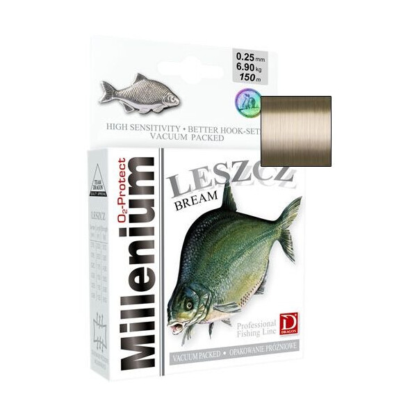 

Леска Dragon Millenium Leszcz 150 м 0.25 мм 6.90 кг (PDF-33-01-125)