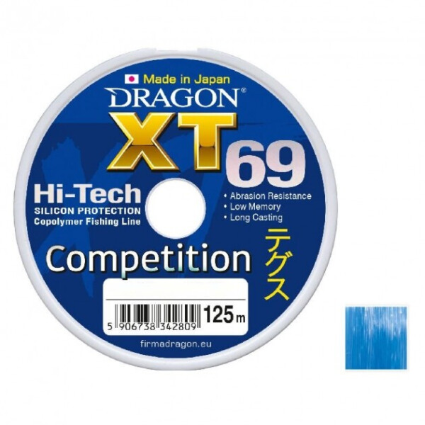 

Леска Dragon XT69 Hi-Tech Spinning 125 м 0.22 мм 6.5 кг (PDF-33-20-322)