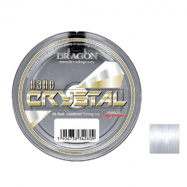 

Леска Dragon Nano Crystal 135 м 0.25 мм 7.60 кг (PDF-32-40-025)
