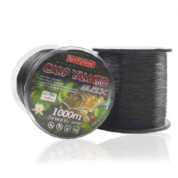 

Леска BratFishing Carp Yamato - Black 1 000м 0.33мм (30/01-019-033)