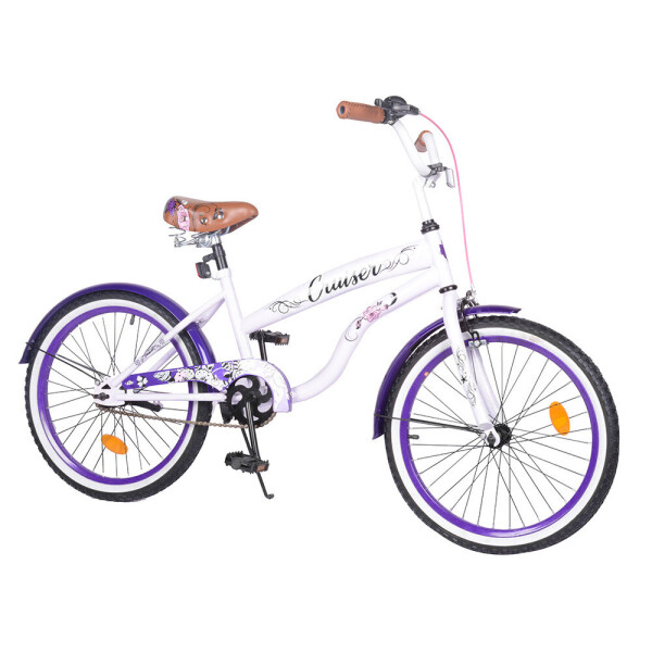 

Велосипед Tilly Cruiser 20 White / Purple (T-22035)