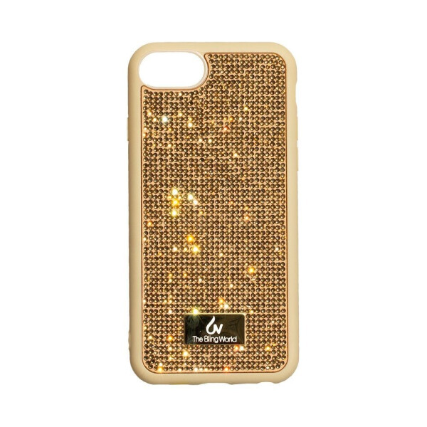 

Панель Bling World TPU+LCPC для Apple Iphone 7/8G Gold (24862)