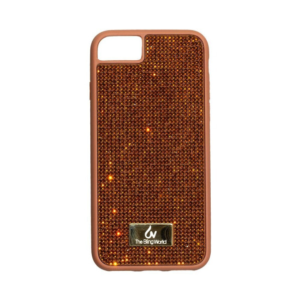 

Панель Bling World TPU+LCPC для Apple Iphone 7/8G Dark Orange (24862)
