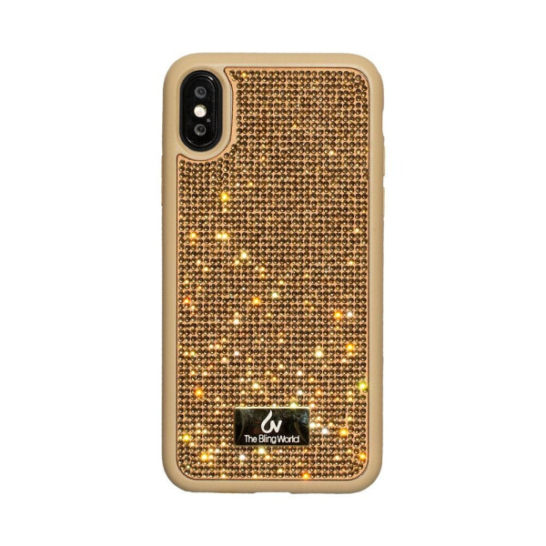 

Панель Bling World TPU+LCPC для Apple Iphone X / Xs Gold (24861)