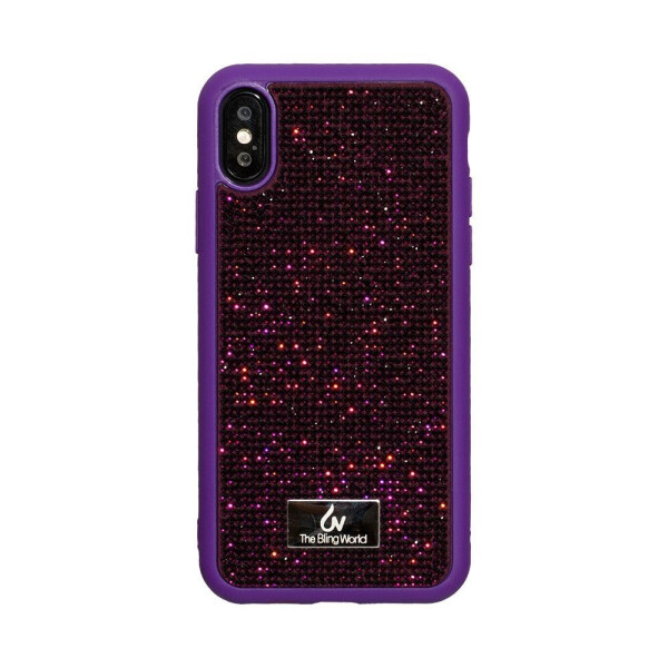 

Панель Bling World TPU+LCPC для Apple Iphone X / Xs Purple (24861)